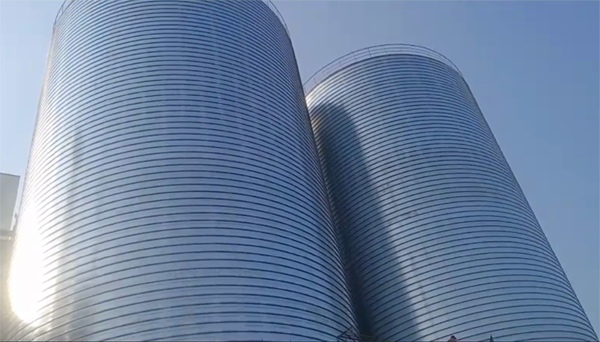 朝天2座混凝土高架卷板仓